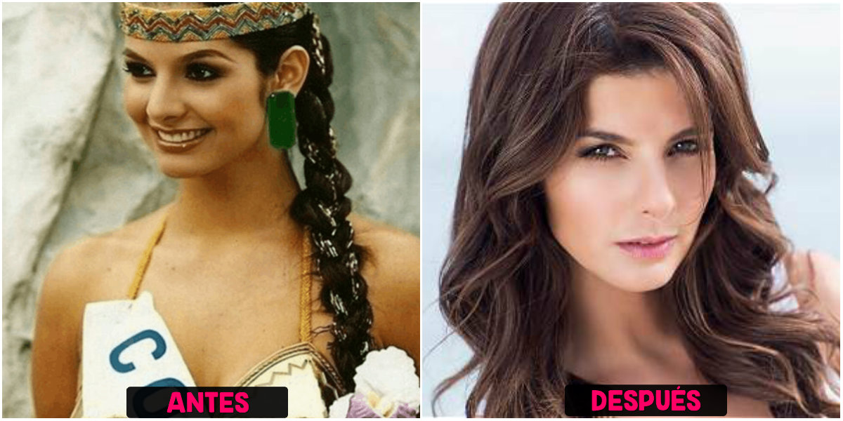 Carolina Cruz, antes y después