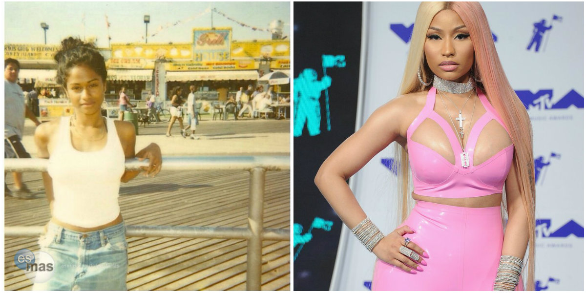 Antes y después de Nicki Minaj