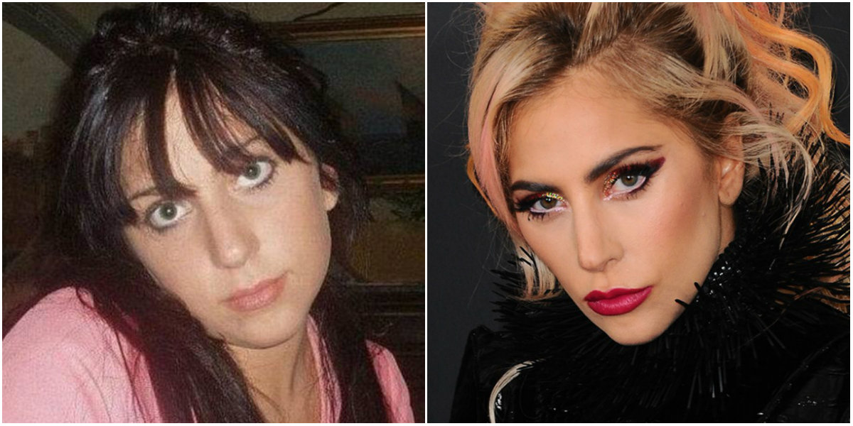 lady gaga antes y despues